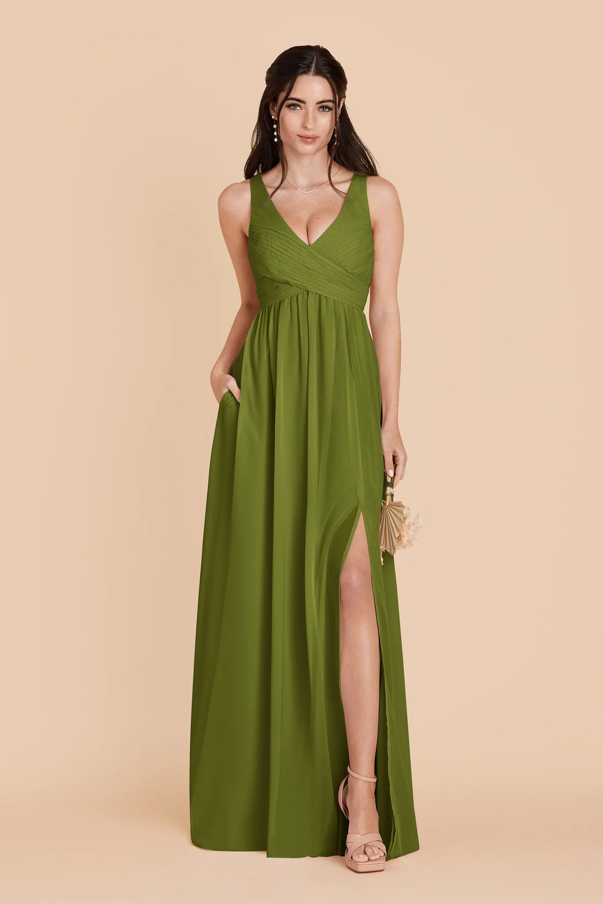 Annelise Cactus alternate view 2 bridesmaid dress
