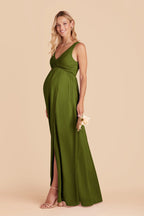 Annelise Cactus back view bridesmaid dress
