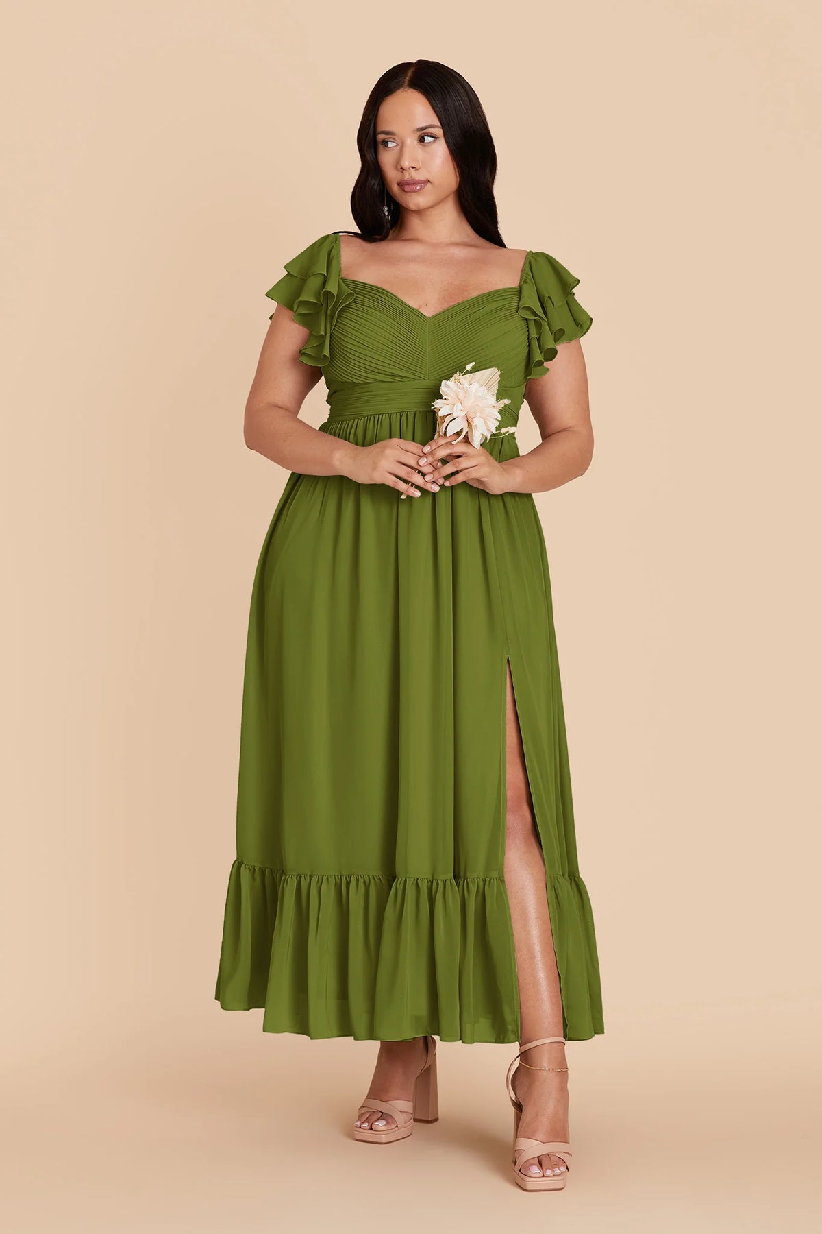 Talia Cactus alternate view 5 bridesmaid dress