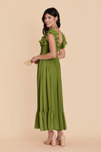 Talia Cactus alternate view 3 bridesmaid dress