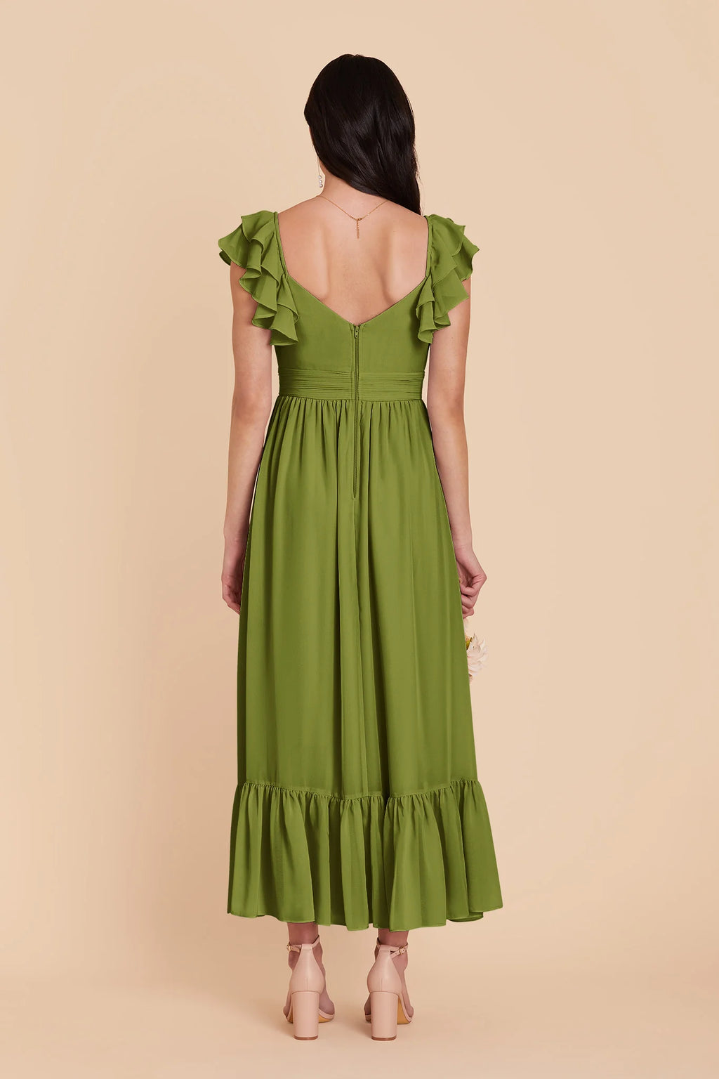 Talia Cactus alternate view 4 bridesmaid dress