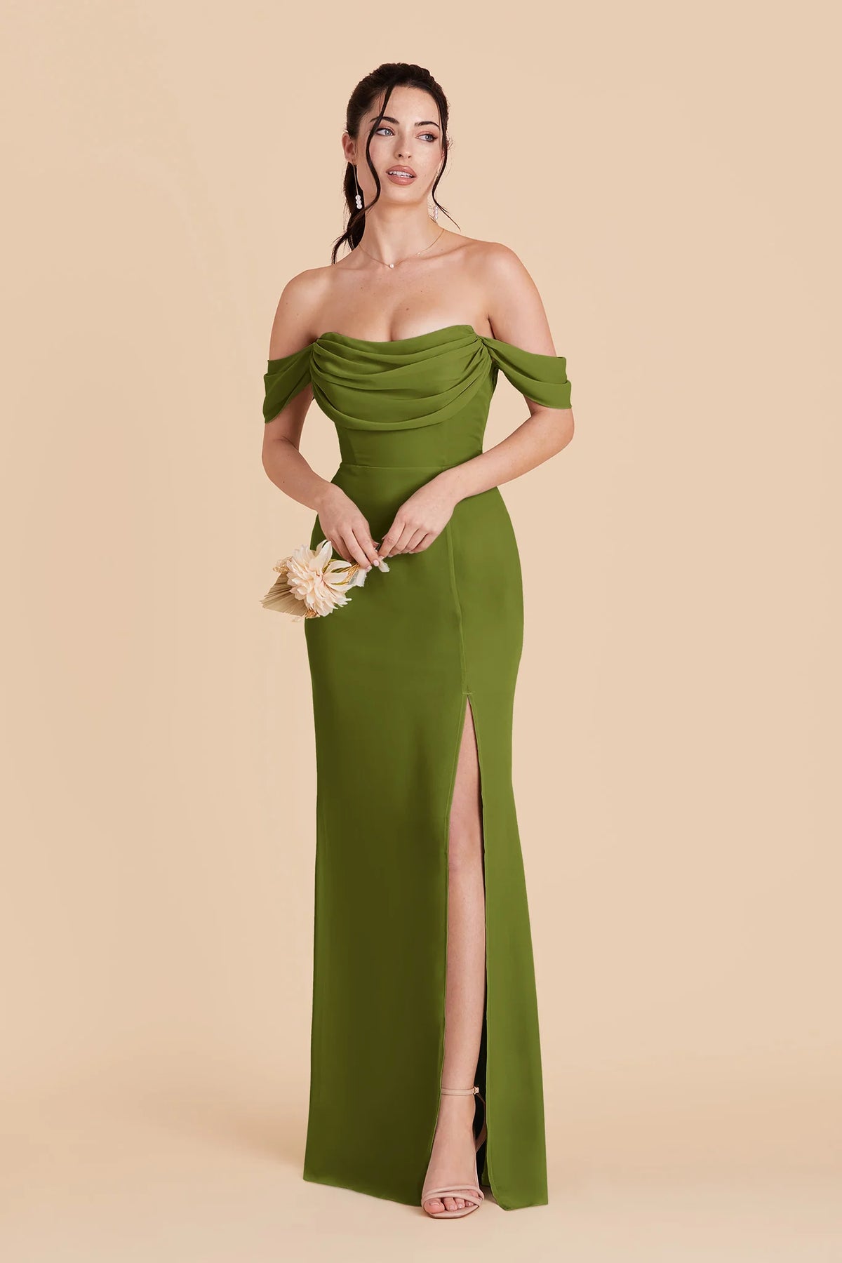 Odessa Cactus alternate view 3 bridesmaid dress