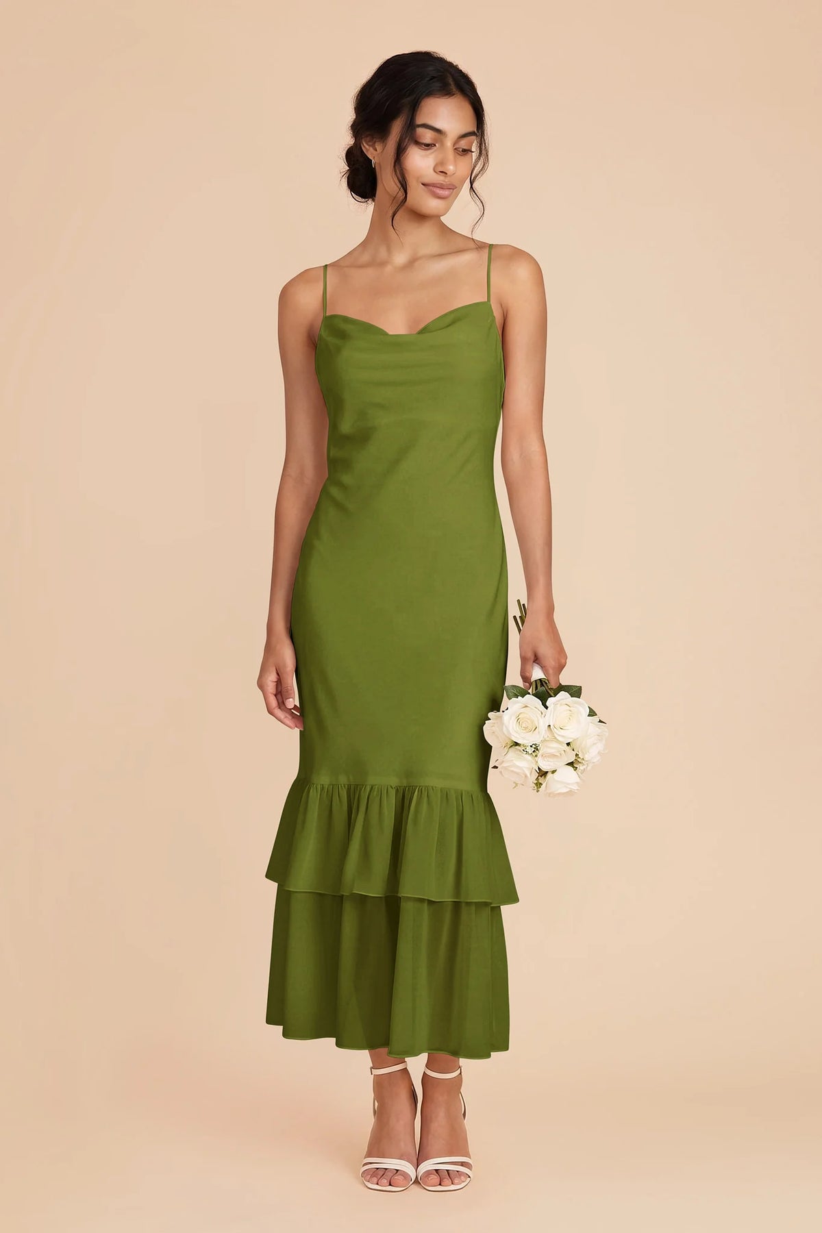 Liora Cactus alternate view 1 bridesmaid dress