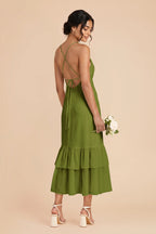 Liora Cactus alternate view 2 bridesmaid dress