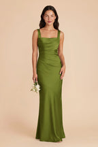 Colette Cactus front view bridesmaid dress