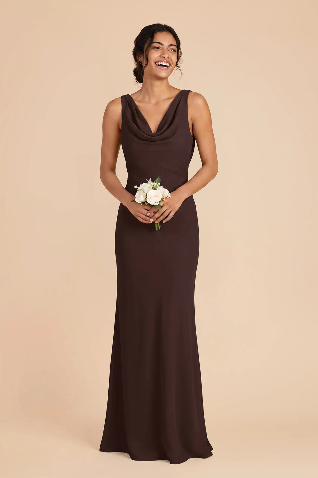 Odette Café Noir alternate view 1 bridesmaid dress