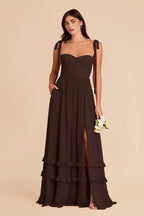 Daphne Café Noir alternate view 2 bridesmaid dress