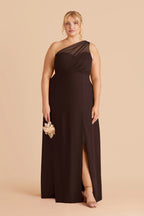 Celine Café Noir alternate view 1 bridesmaid dress