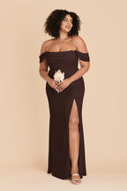 Odessa Café Noir alternate view 5 bridesmaid dress