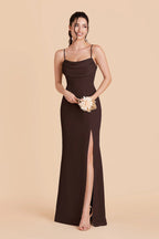 Odessa Café Noir alternate view 4 bridesmaid dress