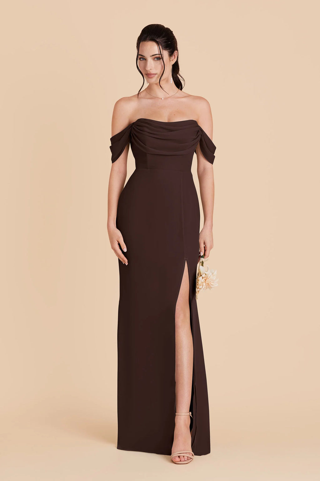 Odessa Café Noir alternate view 6 bridesmaid dress