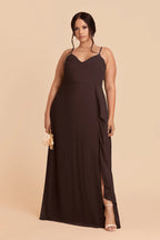 Margot Café Noir alternate view 1 bridesmaid dress