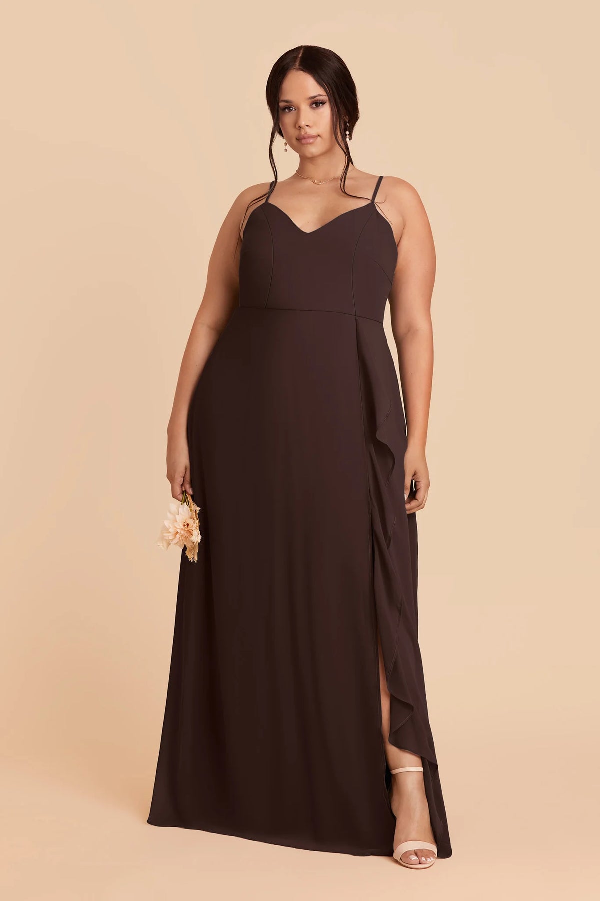 Margot Café Noir alternate view 1 bridesmaid dress
