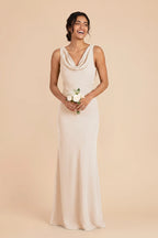 Odette Champagne alternate view 1 bridesmaid dress