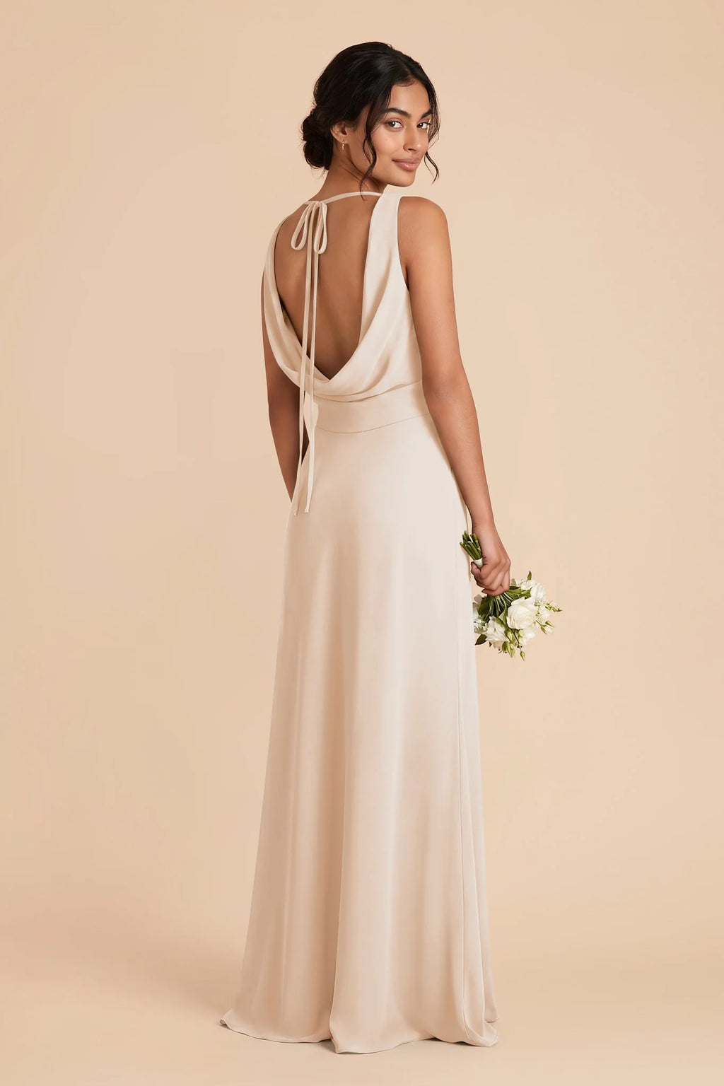 Odette Champagne alternate view 2 bridesmaid dress