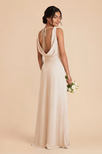 Odette Champagne alternate view 2 bridesmaid dress