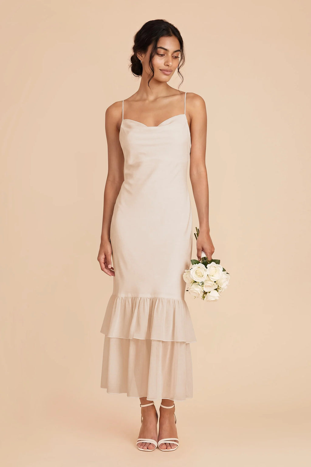 Liora Champagne alternate view 1 bridesmaid dress