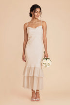 Liora Champagne alternate view 1 bridesmaid dress