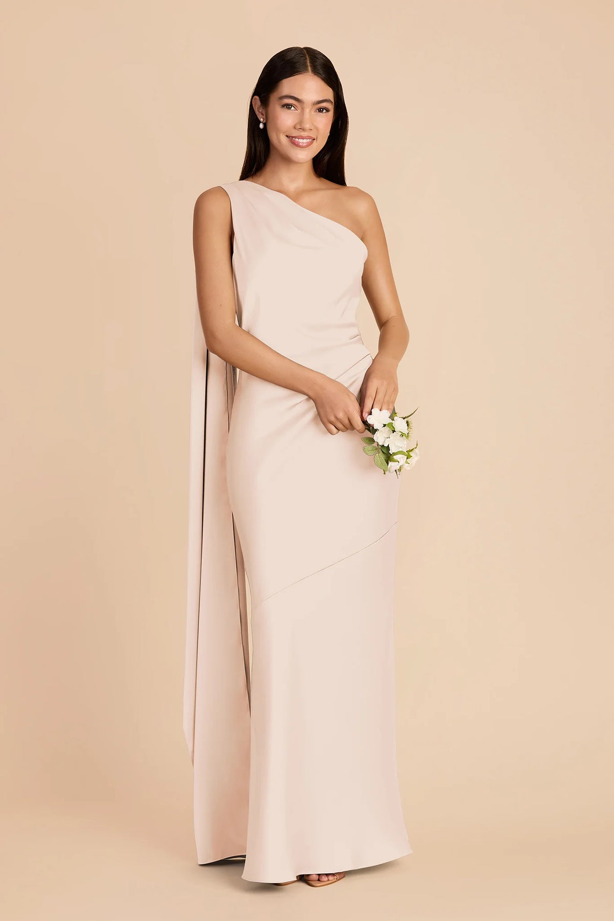 Ariadne Champagne alternate view 1 bridesmaid dress