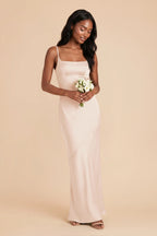 Noelle Champagne alternate view 1 bridesmaid dress