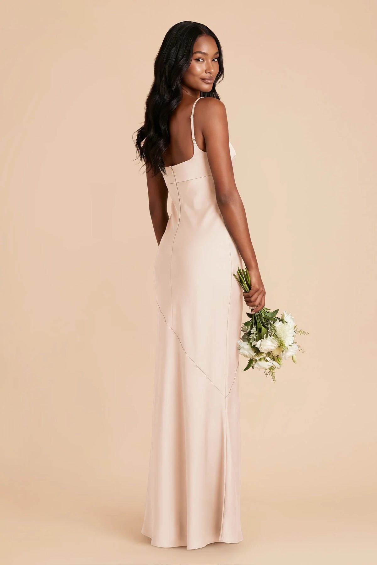 Noelle Champagne alternate view 2 bridesmaid dress