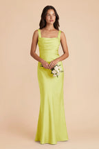 Colette Chartreuse alternate view 1 bridesmaid dress