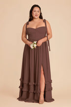 Daphne Chocolate Brown alternate view 1 bridesmaid dress