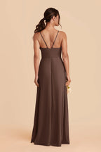 Margot Chocolate Brown alternate view 2 bridesmaid dress