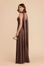 Camille Chocolate Brown alternate view 4 bridesmaid dress