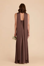 Camille Chocolate Brown alternate view 5 bridesmaid dress