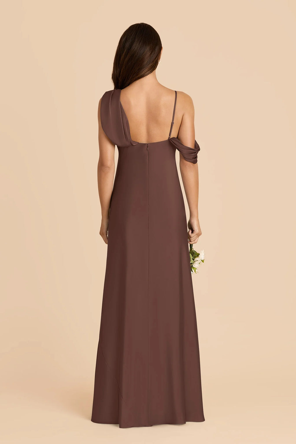 Thalia Chocolate Brown alternate view 4 bridesmaid dress