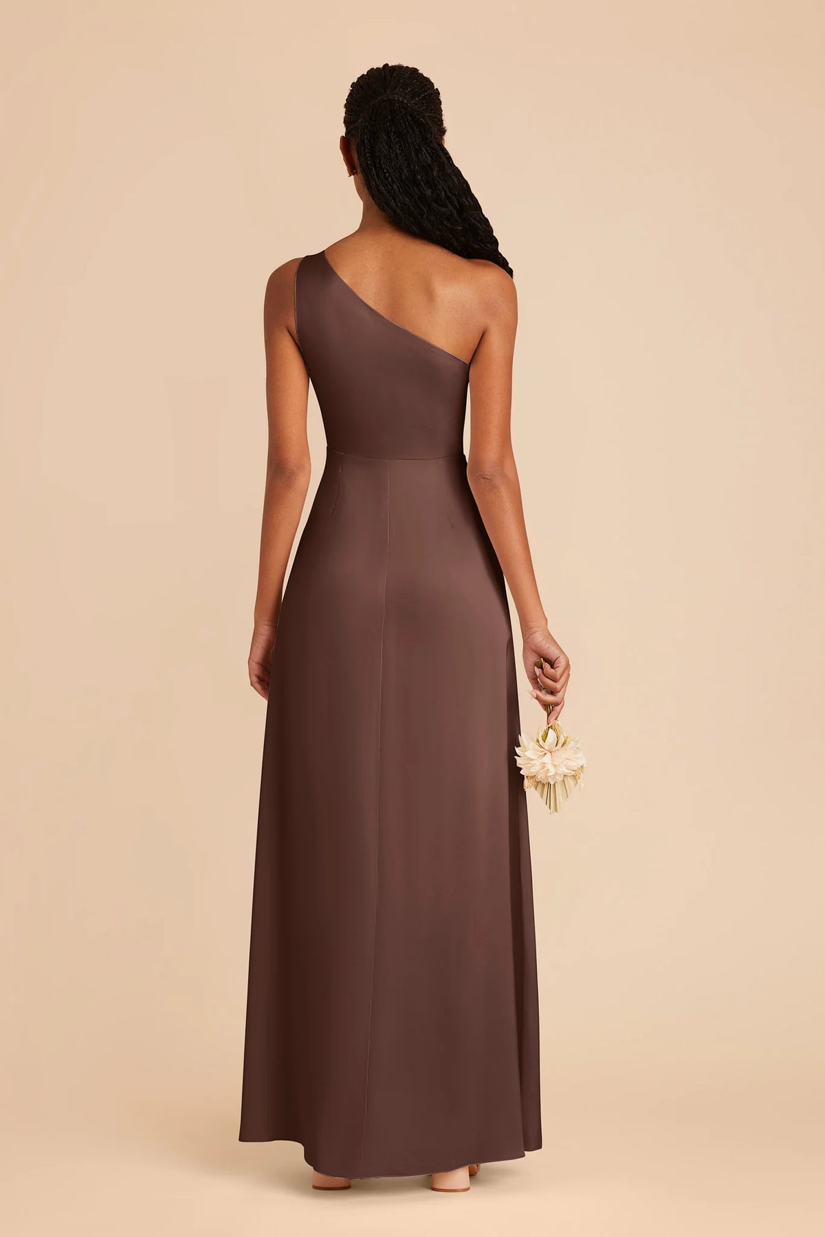 Briar Chocolate Brown alternate view 3 bridesmaid dress