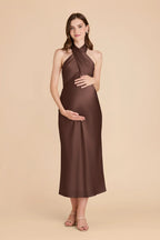 Seraphine Chocolate Brown alternate view 2 bridesmaid dress