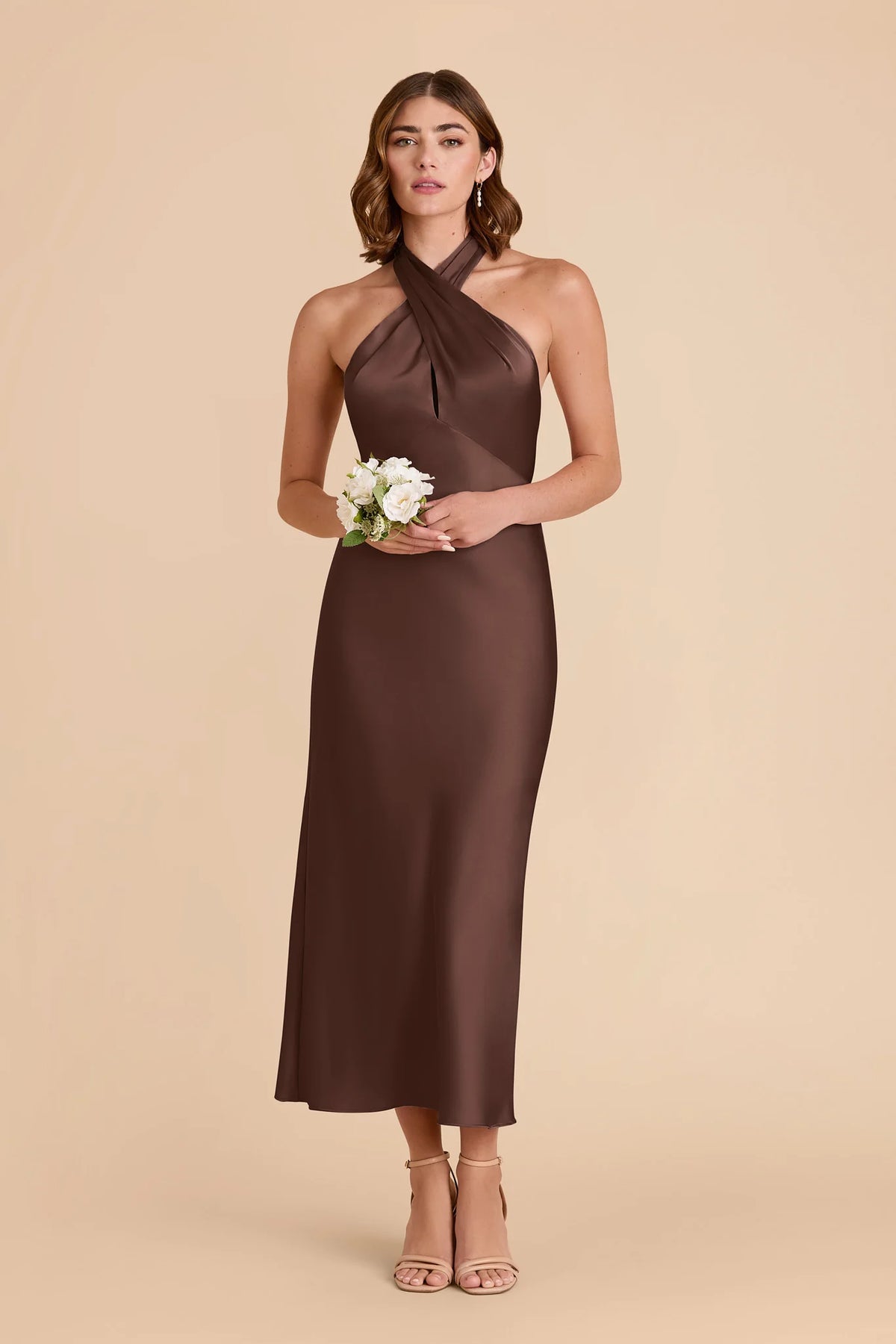 Seraphine Chocolate Brown alternate view 3 bridesmaid dress