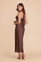 Seraphine Chocolate Brown alternate view 4 bridesmaid dress