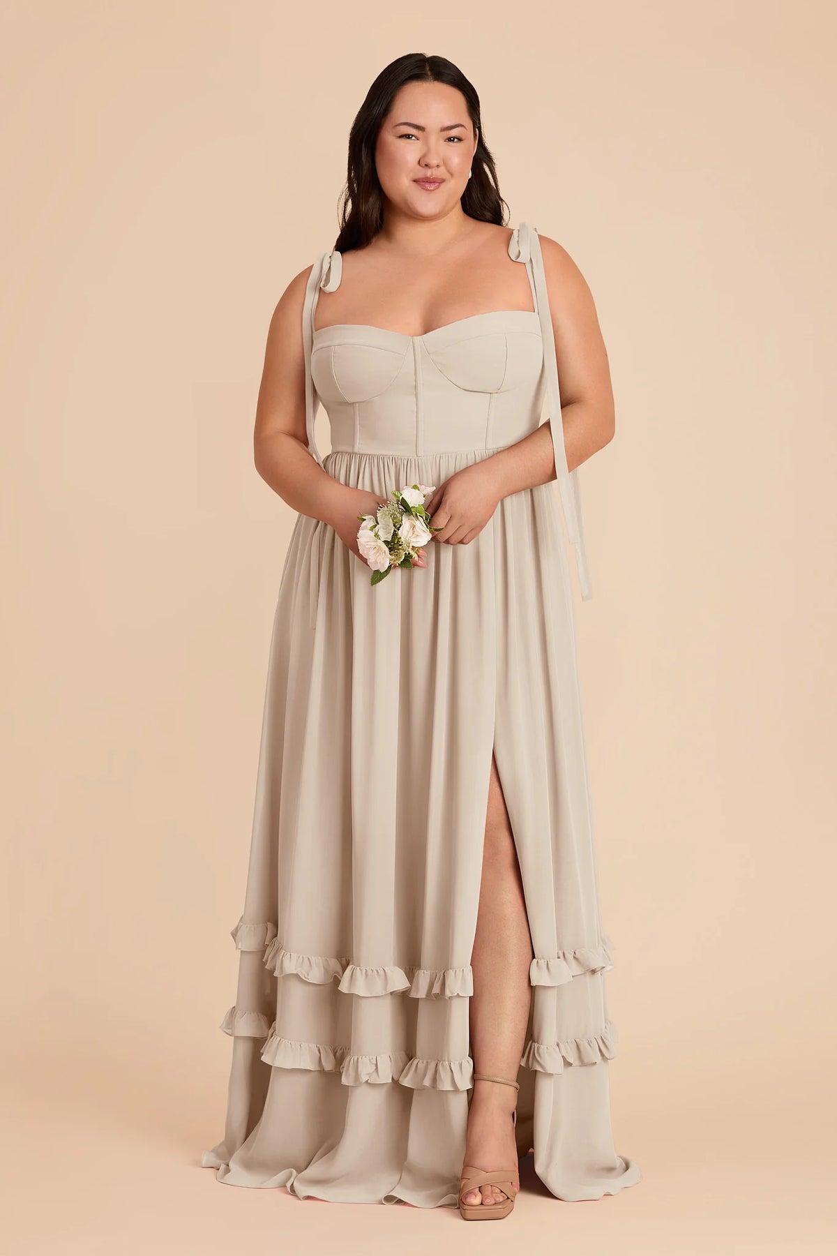 Daphne Classic Champagne alternate view 1 bridesmaid dress