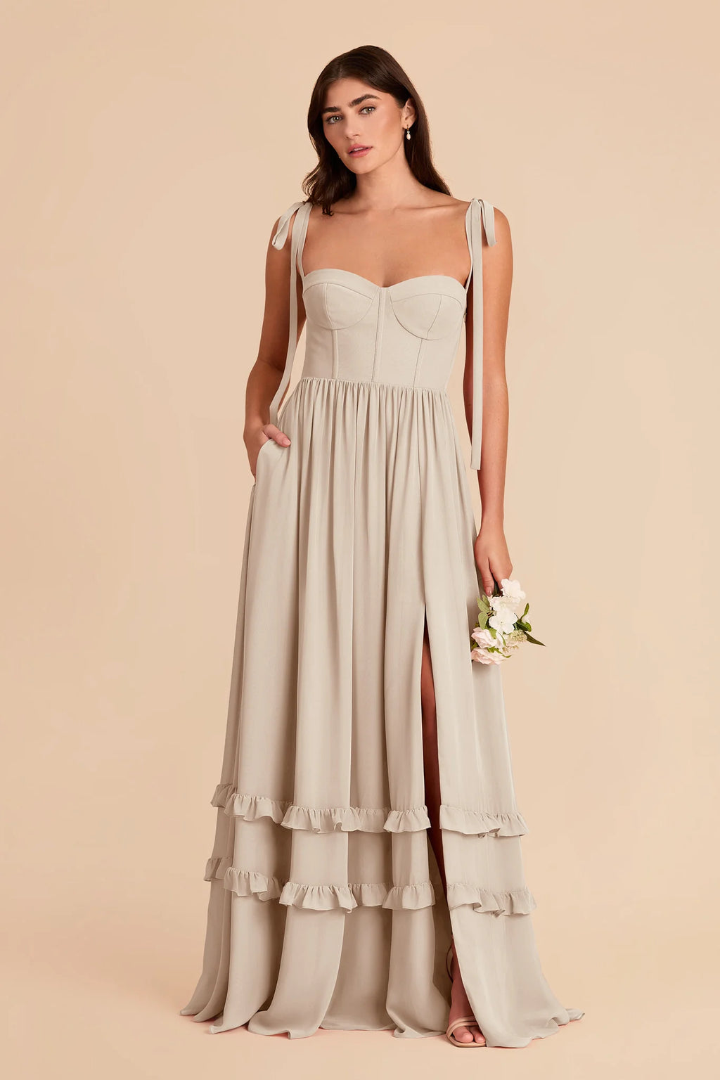 Daphne Classic Champagne alternate view 3 bridesmaid dress