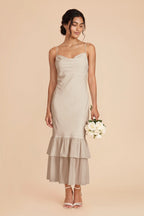 Liora Classic Champagne alternate view 1 bridesmaid dress