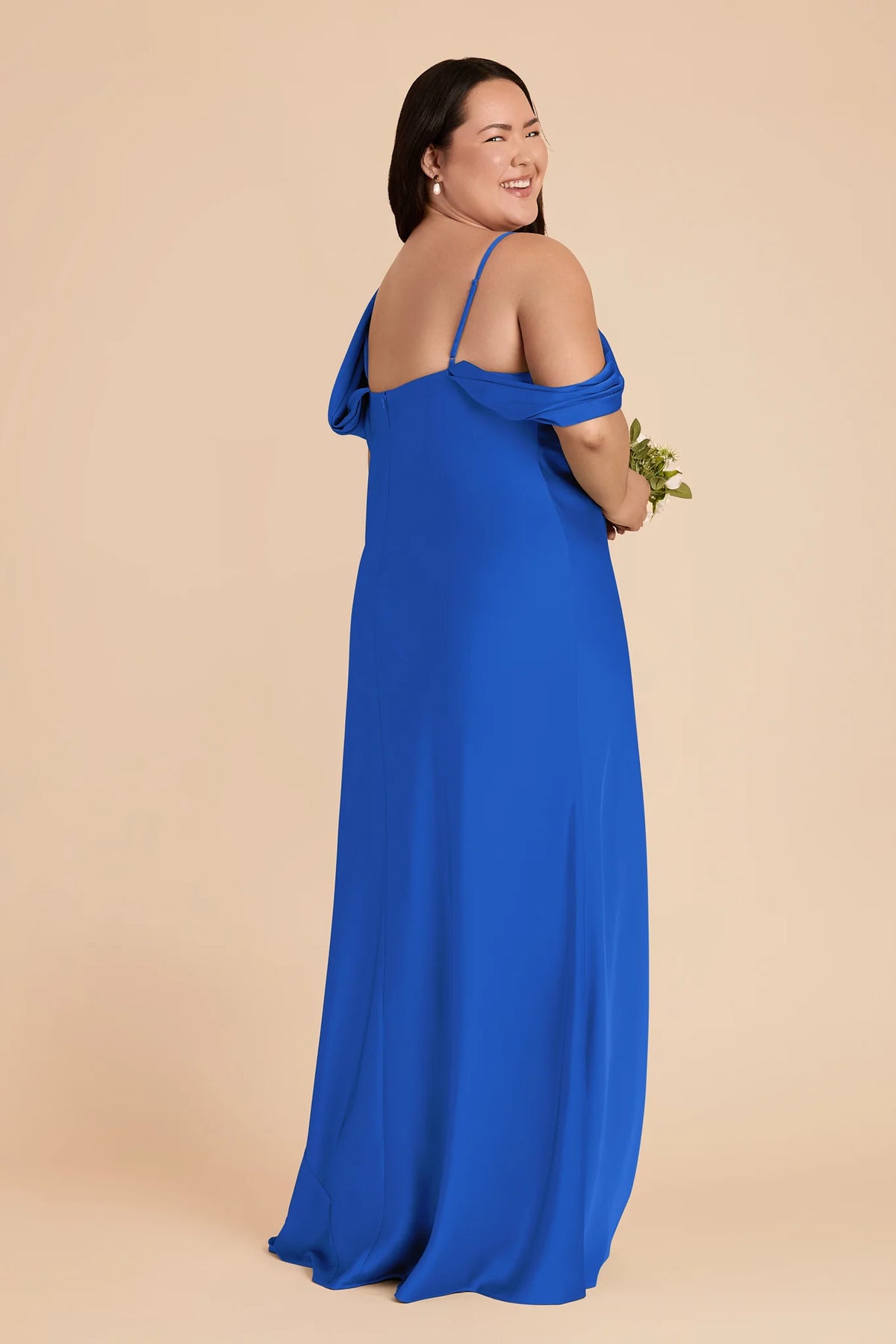 Thalia Cobalt Blue alternate view 4 bridesmaid dress