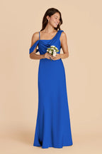Thalia Cobalt Blue alternate view 1 bridesmaid dress