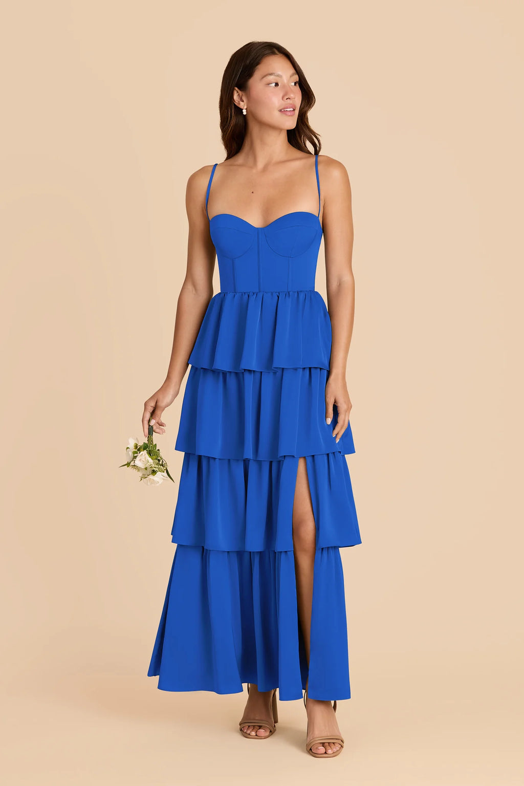 Calista Cobalt Blue alternate view 1 bridesmaid dress