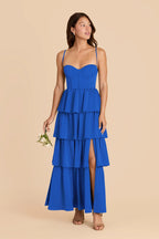 Calista Cobalt Blue alternate view 1 bridesmaid dress