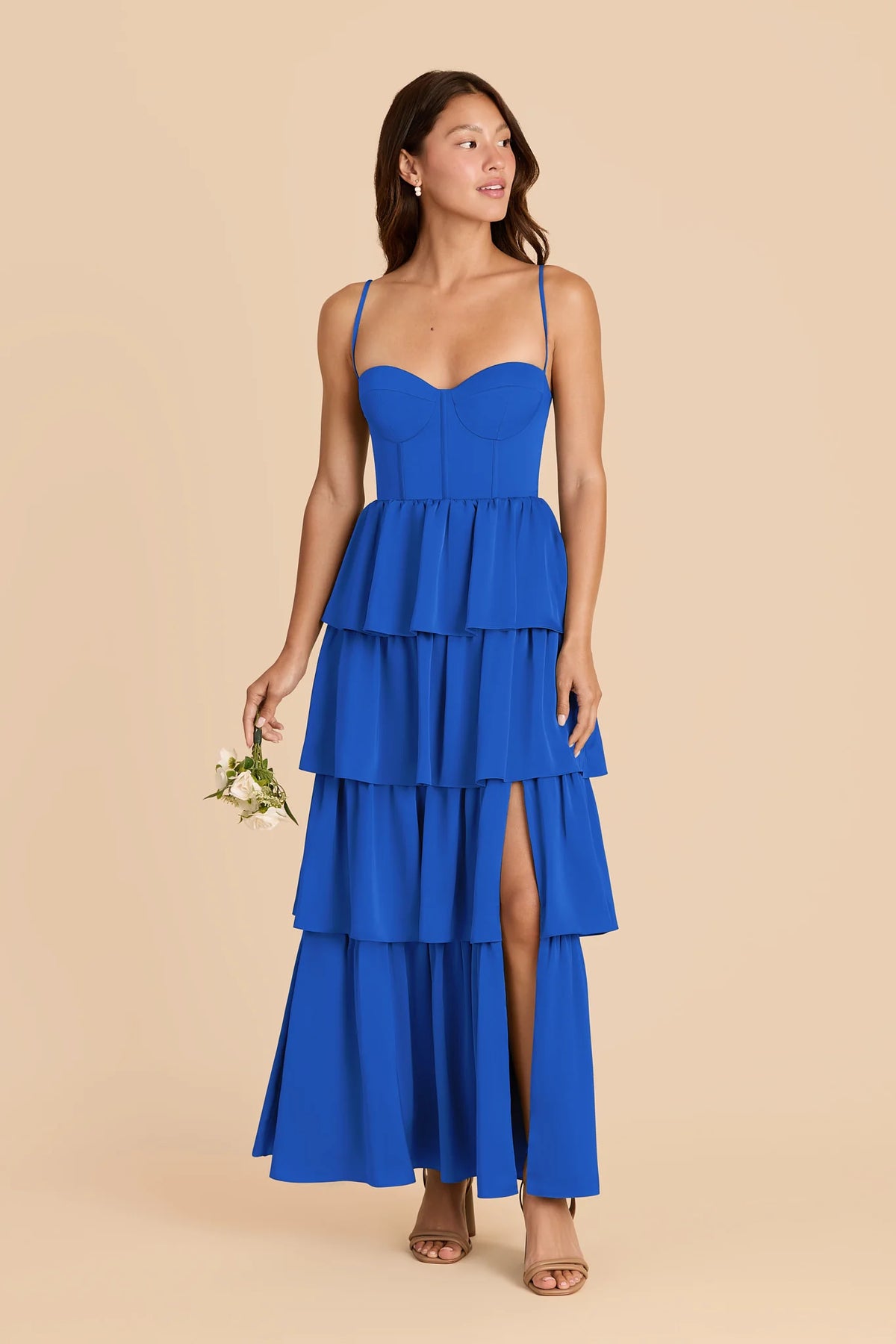 Calista Cobalt Blue alternate view 1 bridesmaid dress