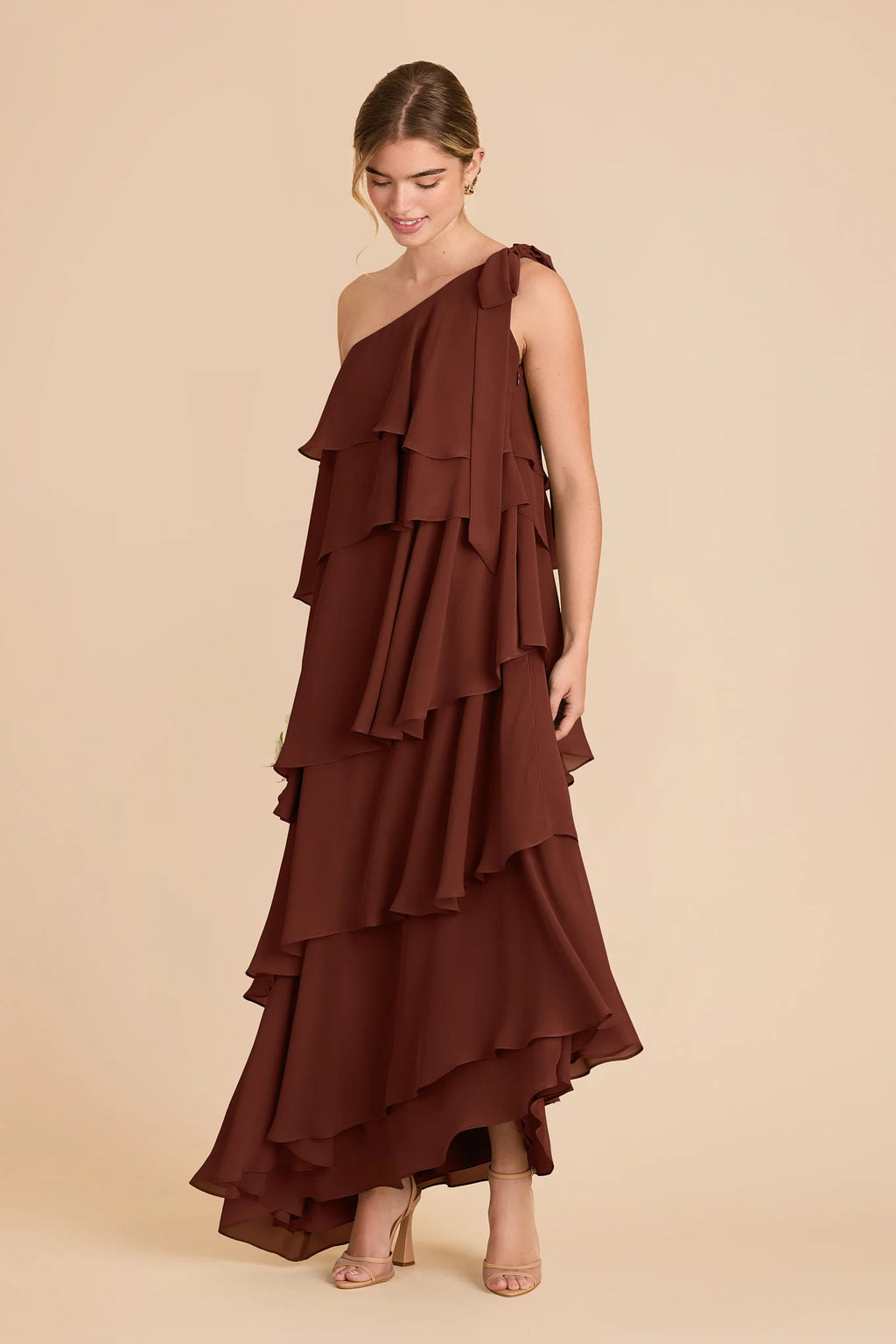 Marisol Cognac alternate view 1 bridesmaid dress