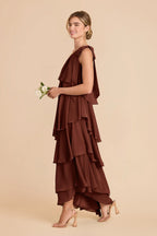 Marisol Cognac alternate view 2 bridesmaid dress
