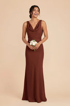 Odette Cognac alternate view 1 bridesmaid dress