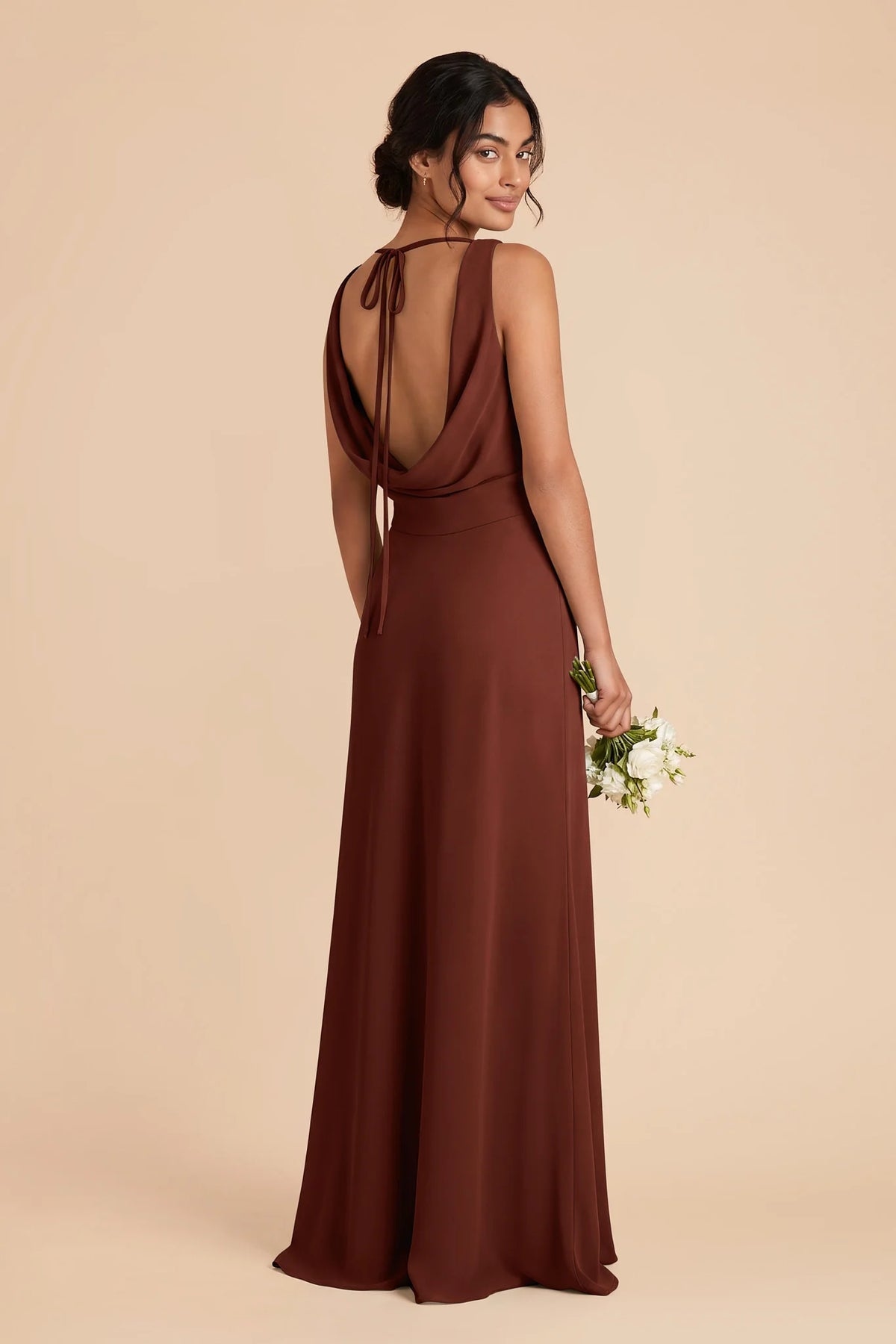 Odette Cognac alternate view 2 bridesmaid dress