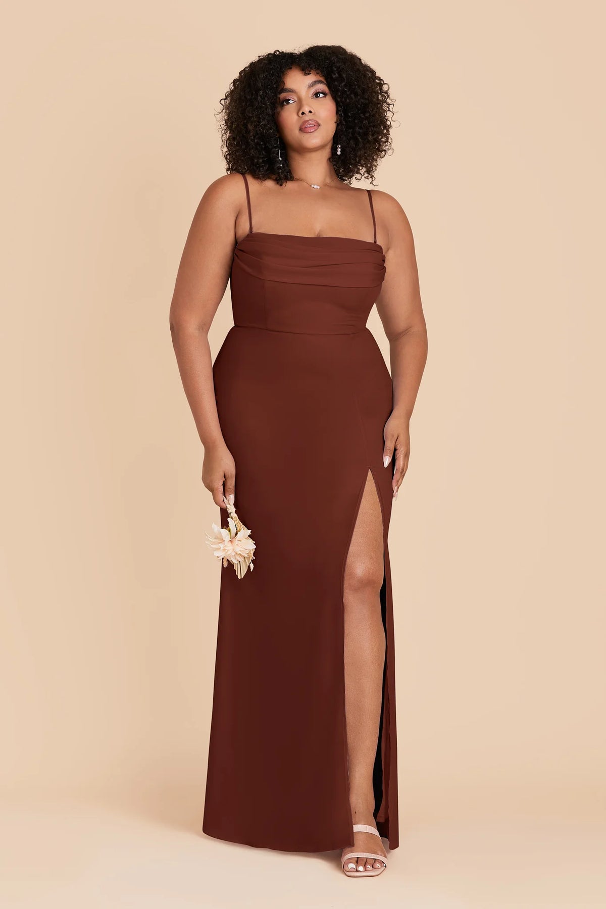 Odessa Cognac alternate view 1 bridesmaid dress