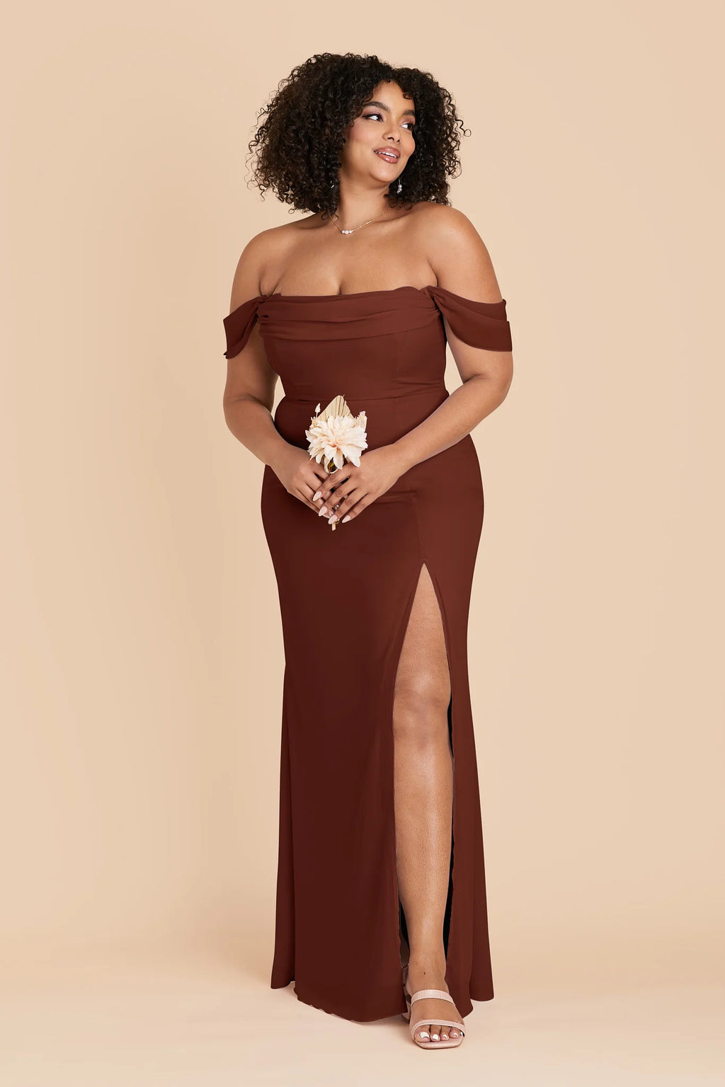 Odessa Cognac alternate view 4 bridesmaid dress