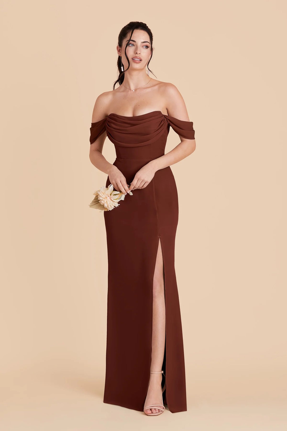 Odessa Cognac alternate view 3 bridesmaid dress